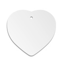 Kunststoff Ornamente zum Aufhängen Herz