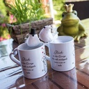 Partnertasse mit Herzhenkel