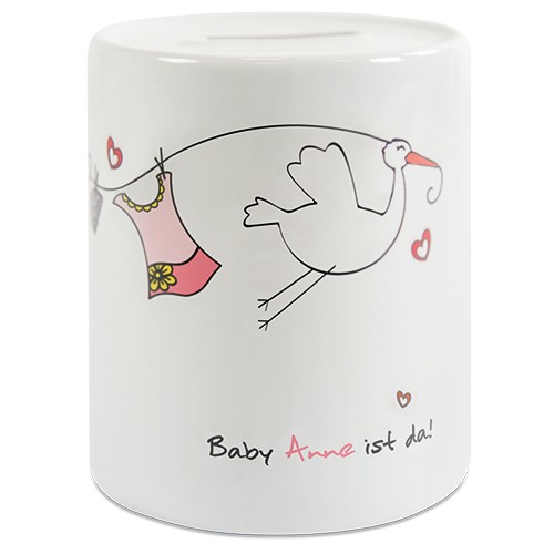 Spardose Upper Class mit Einwurfschlitz