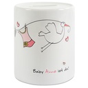 Spardose Upper Class mit Einwurfschlitz