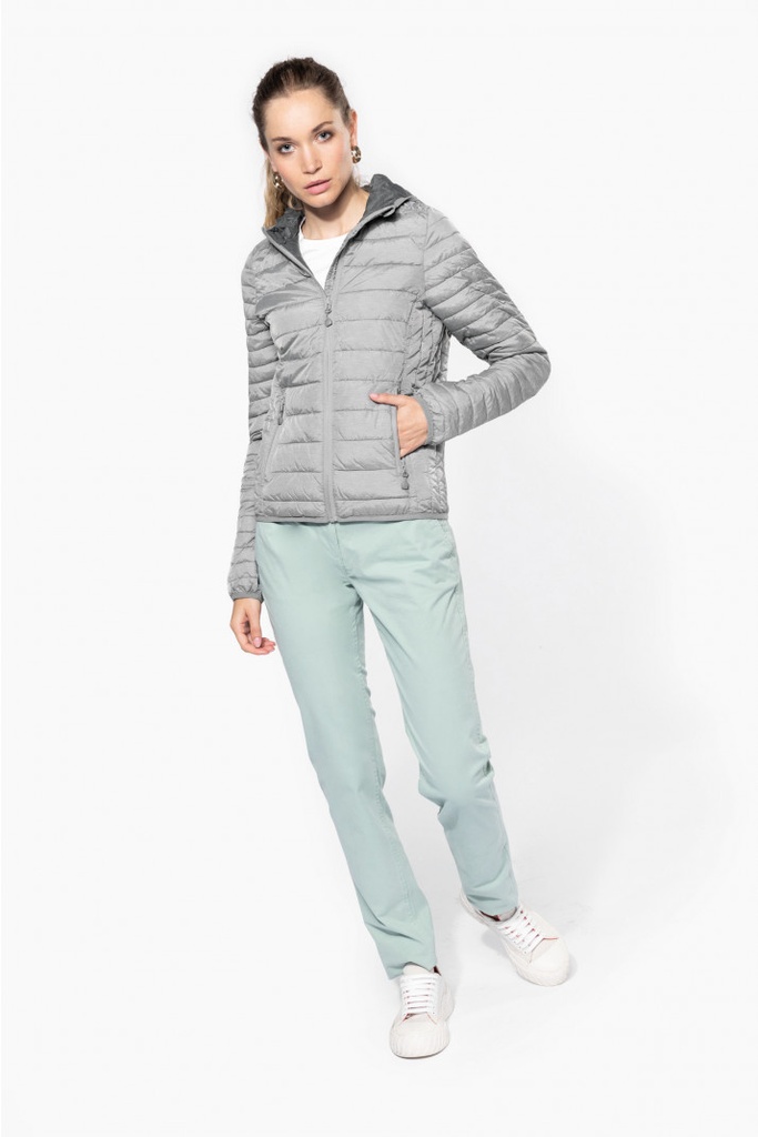 Leichte Steppjacke mit Kapuze Damen