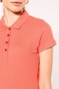 Poloshirt 180 Kurzarm Baumwollpiqué Damen