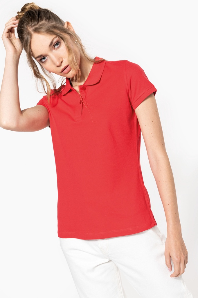 Poloshirt 220 Kurzarm Baumwollpiqué Damen
