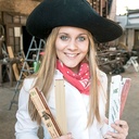 Meterstab/Zollstock 2 Meter Holz 2 Seitig bedruckt