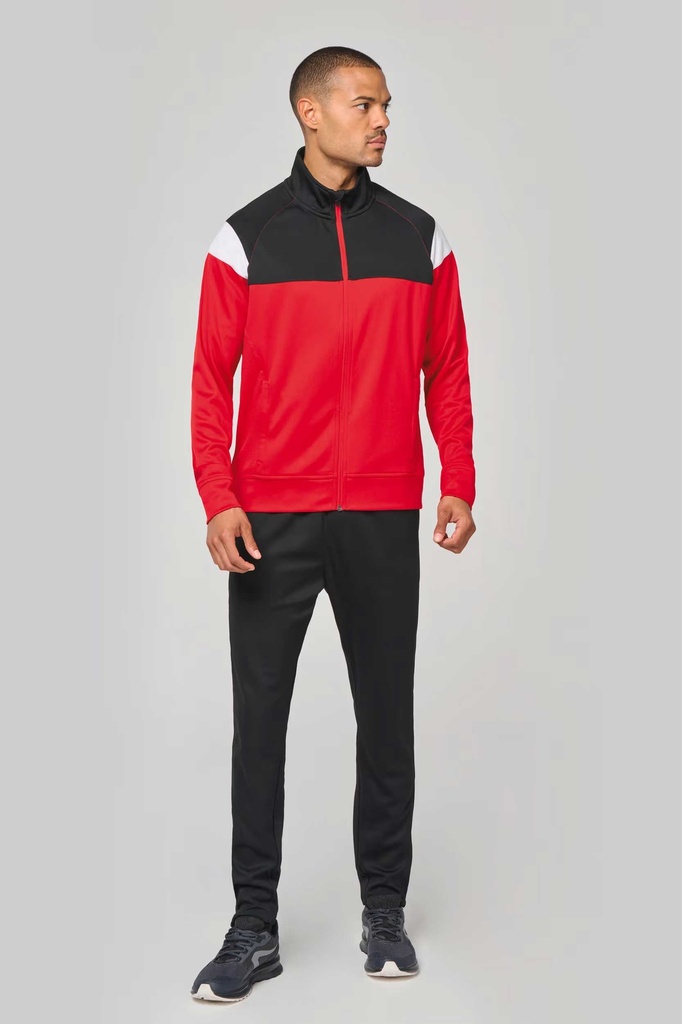 Trainingsjacke mit Reißverschluss