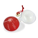 Foto-Christbaumkugel für 2 Fotos