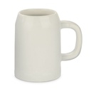 Bierkrug 500ml Lichtgrau 1 Logo