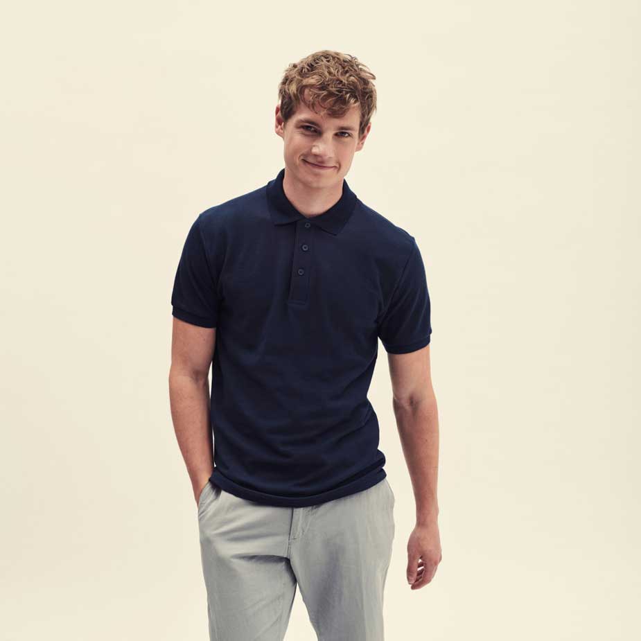 Poloshirt 230 HEAVY 65/35 (S, White, ohne Druck)