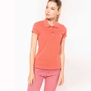 Poloshirt 180 Kurzarm Baumwollpiqué Damen