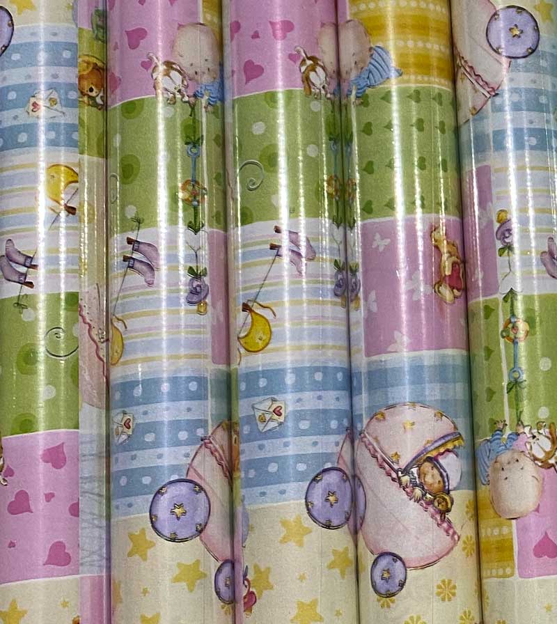 Geschenkpapier Rolle Baby