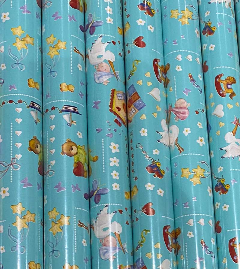 Geschenkpapier Rolle Baby-J