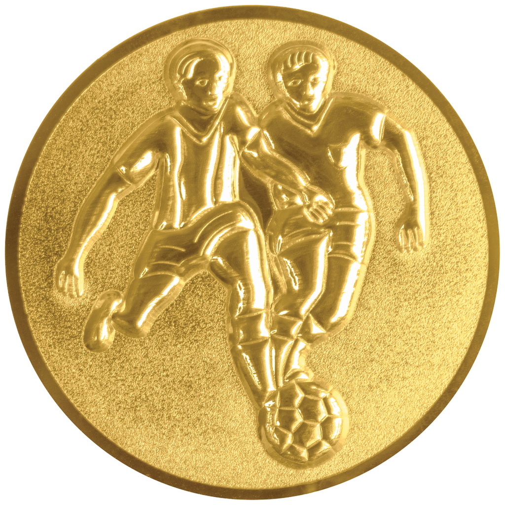 Emblem Fußballspieler 3D Ø25 - Ø50mm