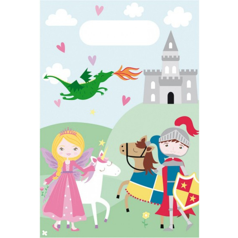 [ls-DPA9909854] Partytüte Prinzessin und Ritter