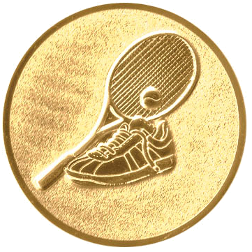 Emblem Tennis neutral 3D Ø25 - Ø50mm