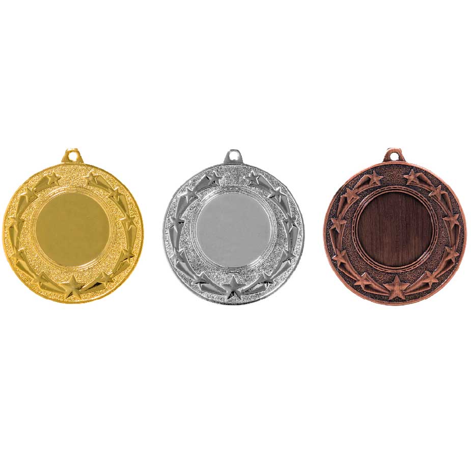 Medaille 9183 Zamak Ø50mm Ø50mm (Zamak Gold)