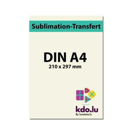 Sublimation-Transfer DIN A4