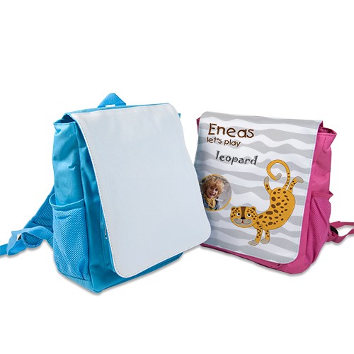 Kinder-Rucksack MAX mit wechselbarer Lasche ab 3 Jahre (Red)