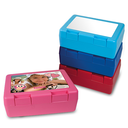 Brotzeitbox Größe 185 x 128 x 65 mm (Red)
