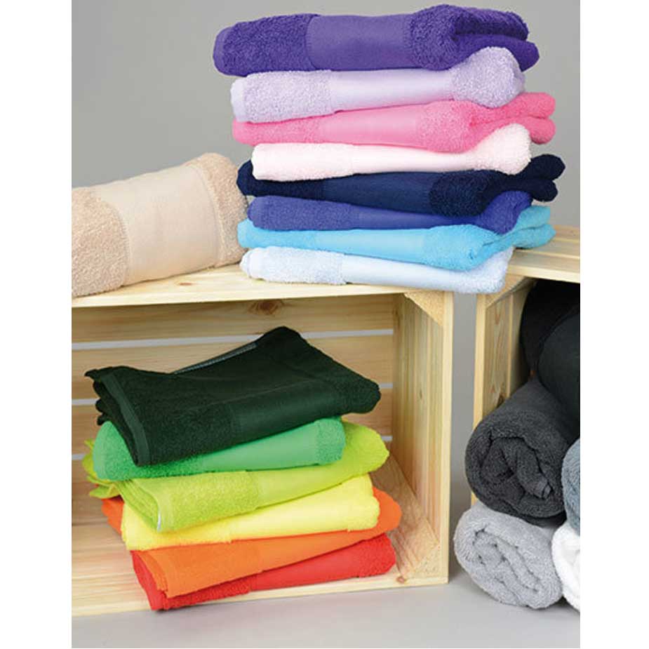 Badetuch  70 x 140 (White, ohne Druck)