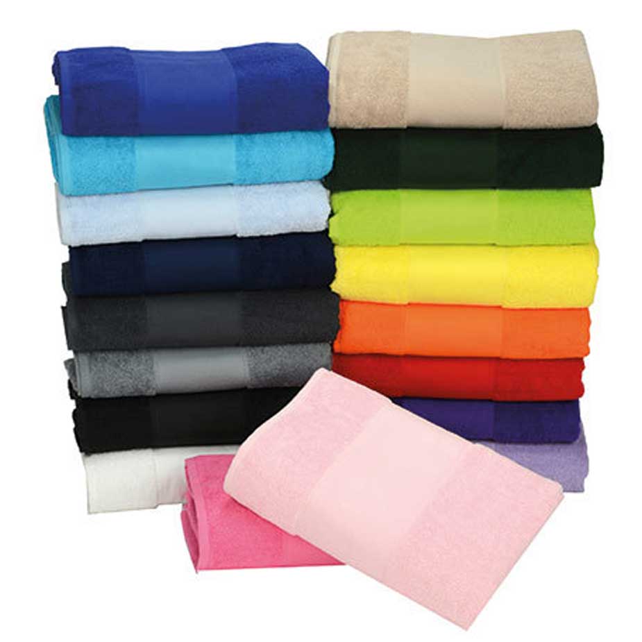 Handtuch 50 x 100 (White, ohne Druck)