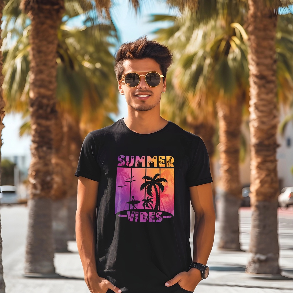 Summer Vibes (XS, White)