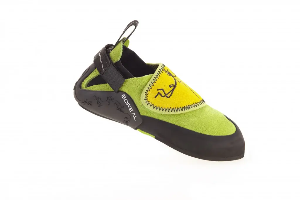 Ninja Junior - green/yellow, kid's climbing shoes (27-28)