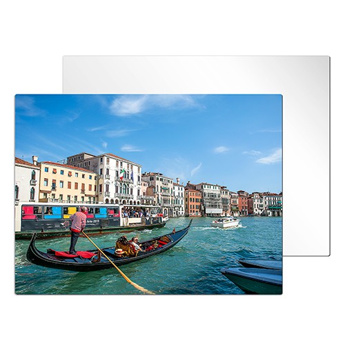 [ls-alu-05-UNI-3023] Alu-Fototafel weiß-glänzend, 300 x 400 x 1,15 mm