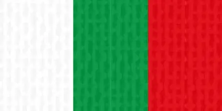 Halsband 22 mm weiß-grün-rot mit Karabinerhaken