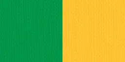 Halsband 22 mm grün-gelb mit Karabinerhaken