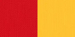 Halsband 22mm rot-gelb mit Karabinerhaken