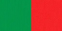 Halsband 22mm grün-rot mit Karabinerhaken