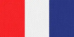 Halsband 22mm rot-weiß-blau mit Karabinerhaken