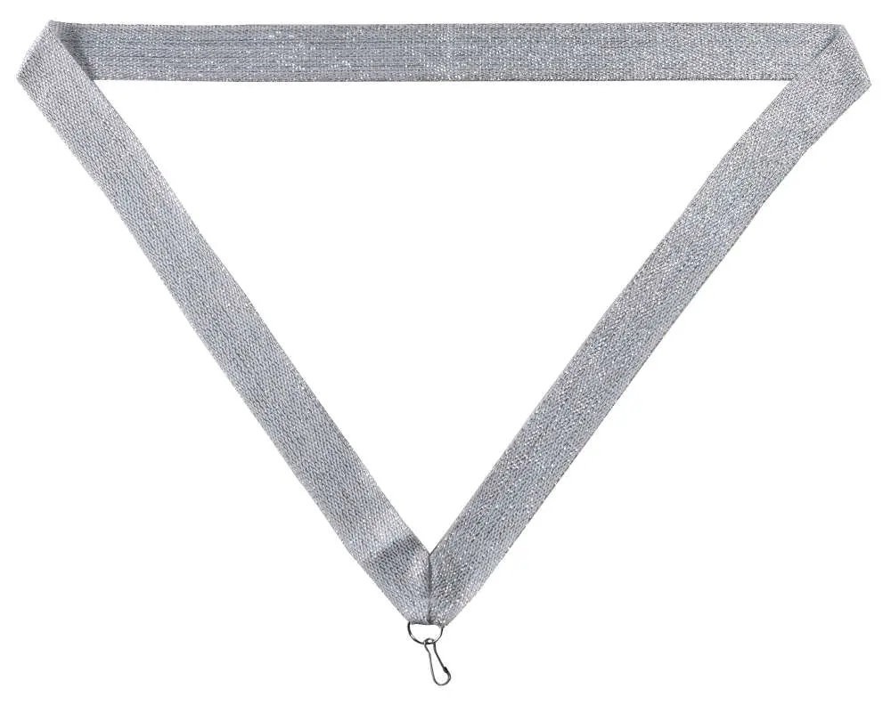 Halsband 22mm silber mit Karabinerhaken