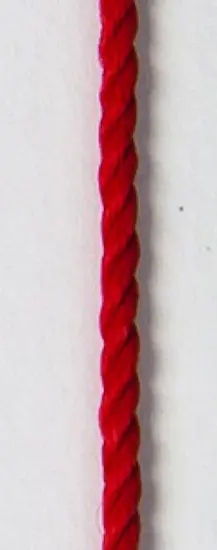 [ls-616] Kordel rot mit Karabinerhaken