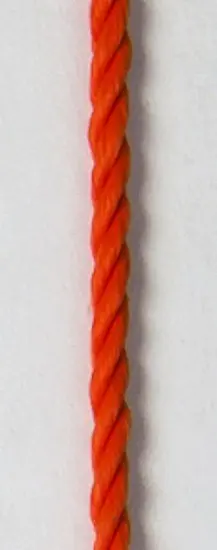 Kordel orange mit Karabinerhaken