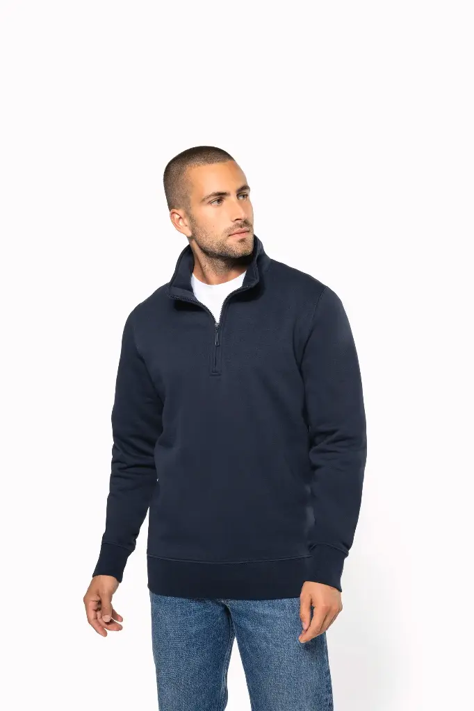 Sweatshirt mit Reißverschlusskragen (Promo)