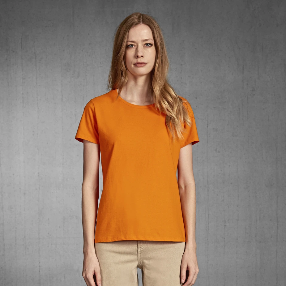 T-Shirt 190 B&C Damen (XS, White, ohne Druck)