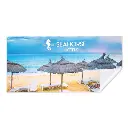 Mikrofaser-Strandtuch 70x140cm 240 g/m²