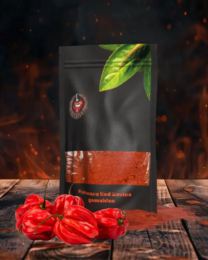 [3075] Habanero Red Savina | gemahlen | rot | 220.000-280.000 Scoville