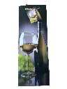 Geschenktasche Flasche Weinmotiv 36x13x9cm