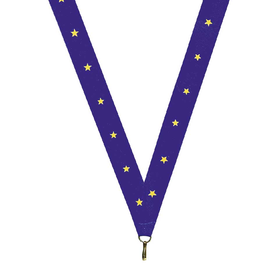 [ls-501 Euro Stars] Europaband 22mm Sternemotiv mit Haken