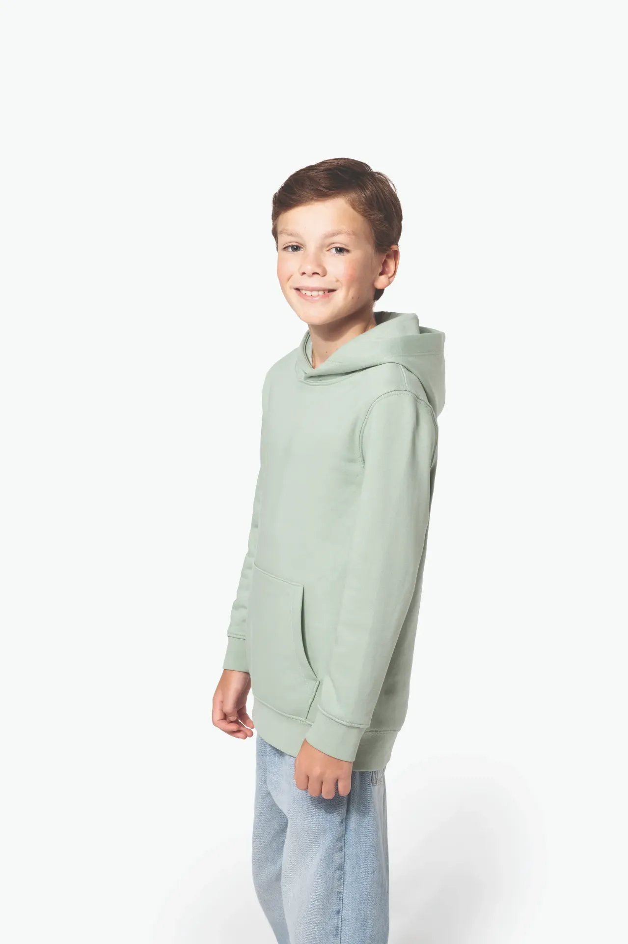 Umweltfreundliches Kapuzensweatshirt für Kinder 280gr