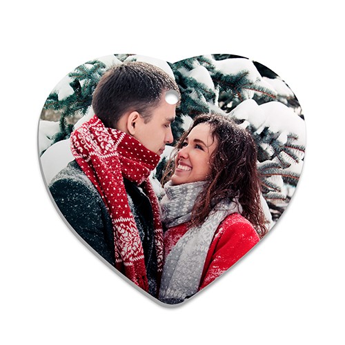 [ls-koas-05] Kunststoff Ornamente zum Aufhängen Herz