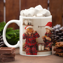 Keramiktasse 330 ml weiß